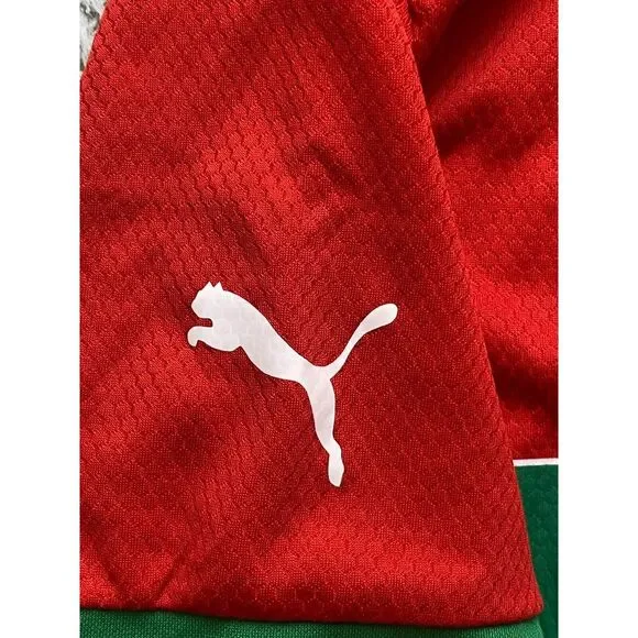 Morocco National Team Jersey Adult Large‎ Nina #2 Puma Sportswear Soccer Mens